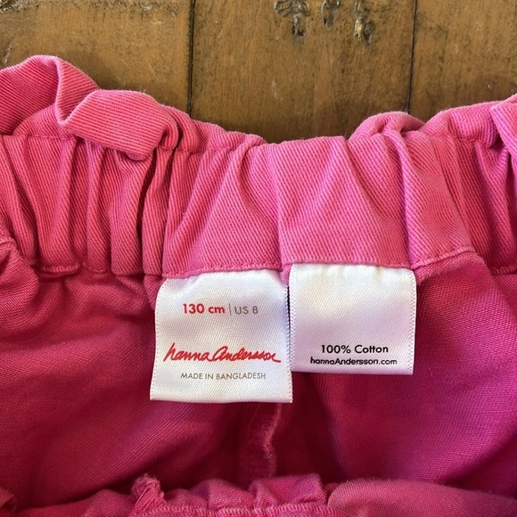 Hanna andersson cotton pull on tie cotton shorts bundle - Picture 3 of 8